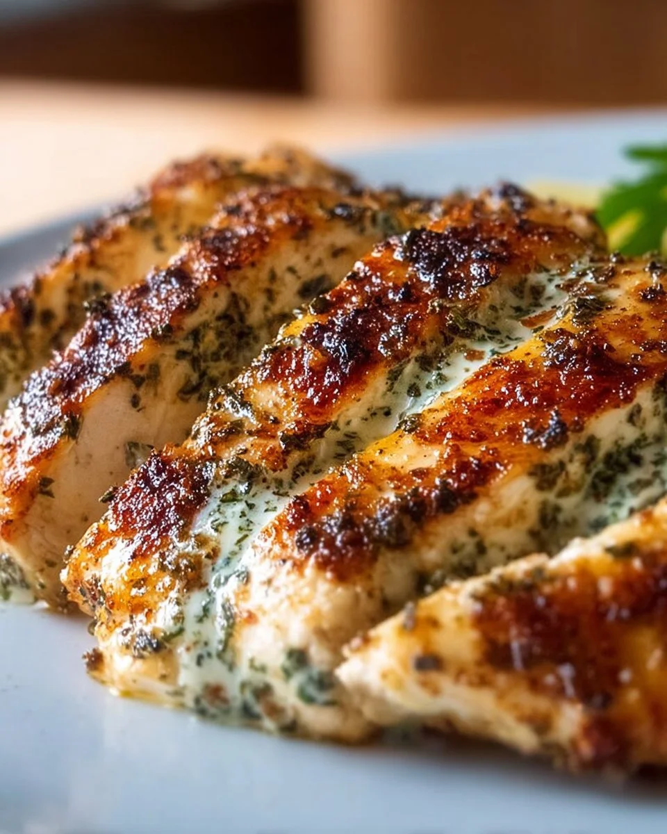 Melt In Your Mouth Caesar Chicken