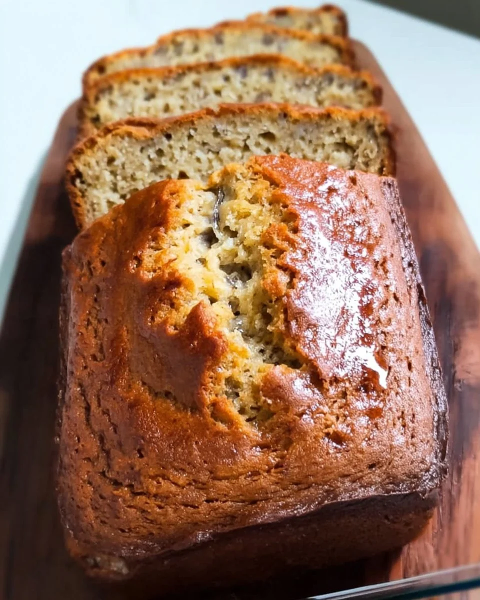Moist Banana Bread with Cake Mix Hack