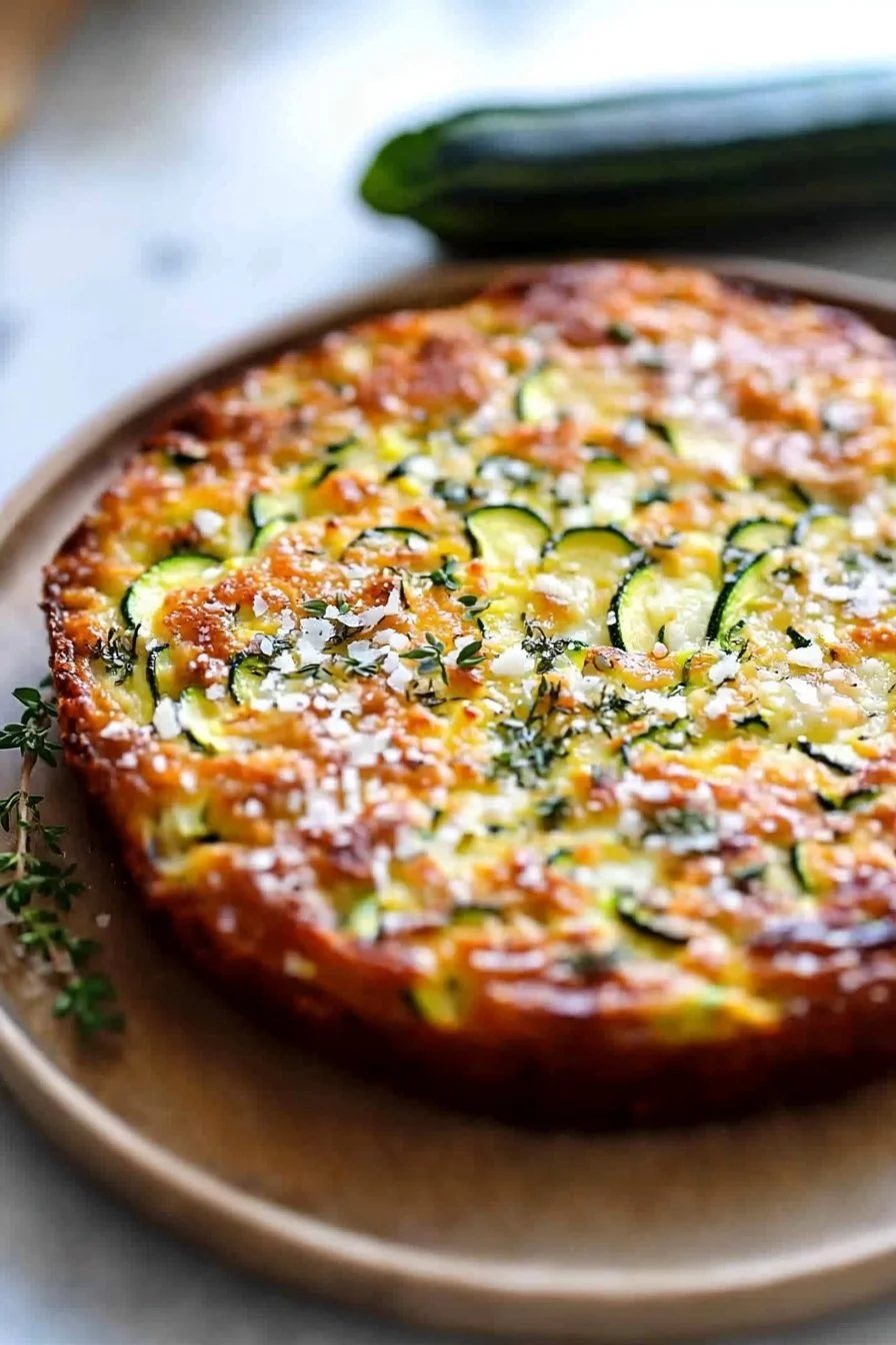 Moist Zucchini and Parmesan Cake
