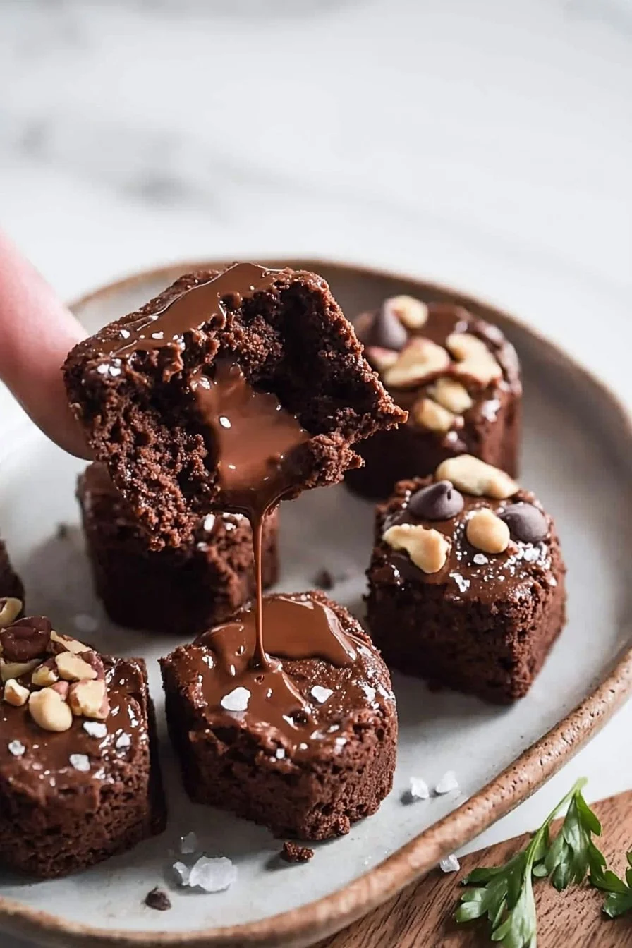 No-Bake Brownie Bites