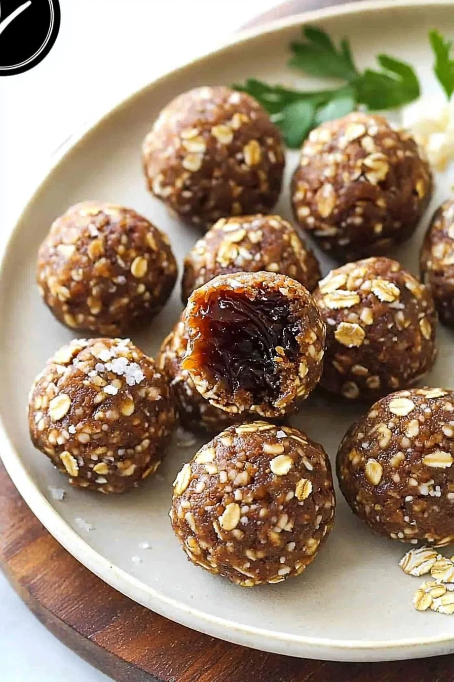 No Bake Healthy Date Energy Balls