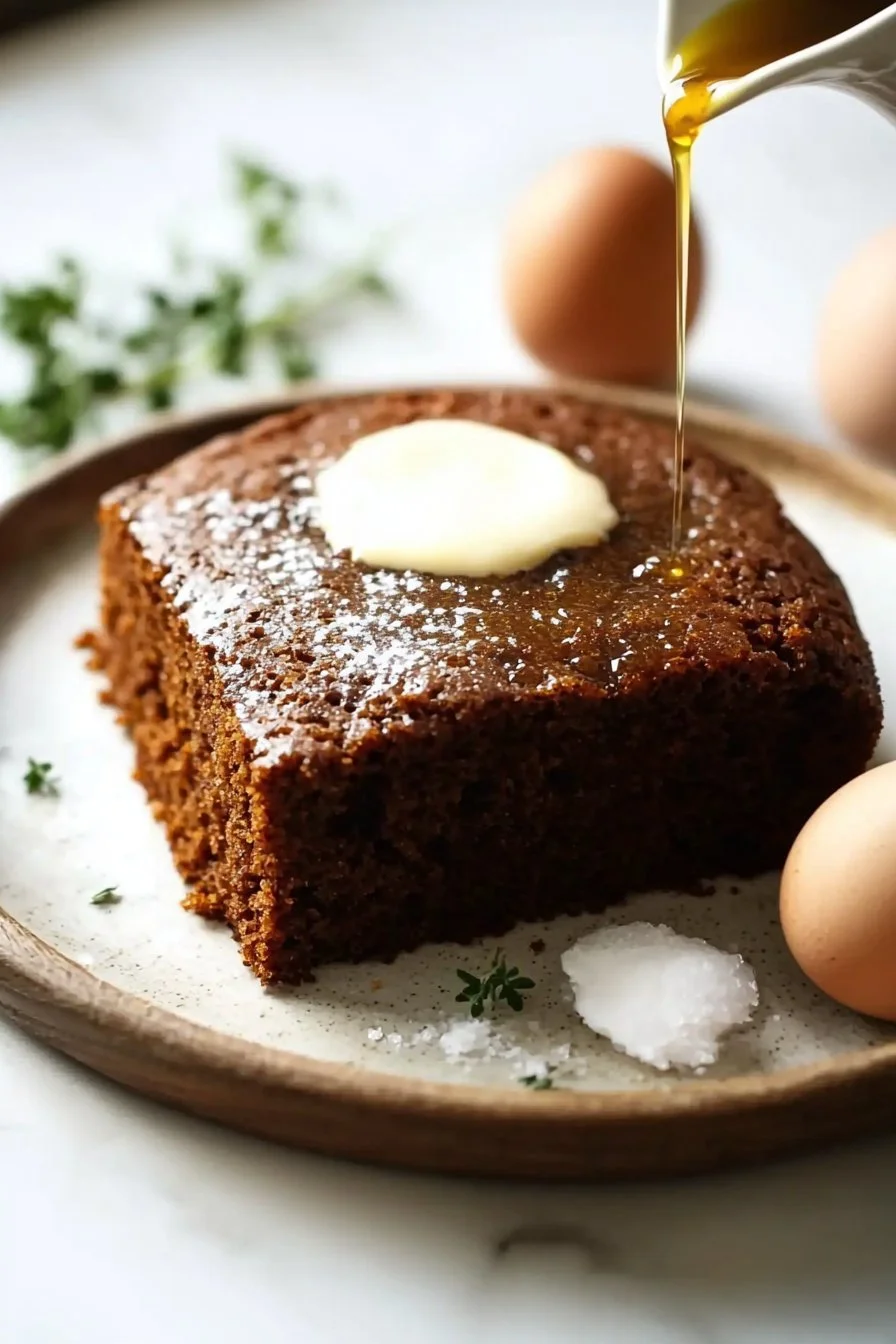 Old-Fashioned Spiced Molasses Cake
