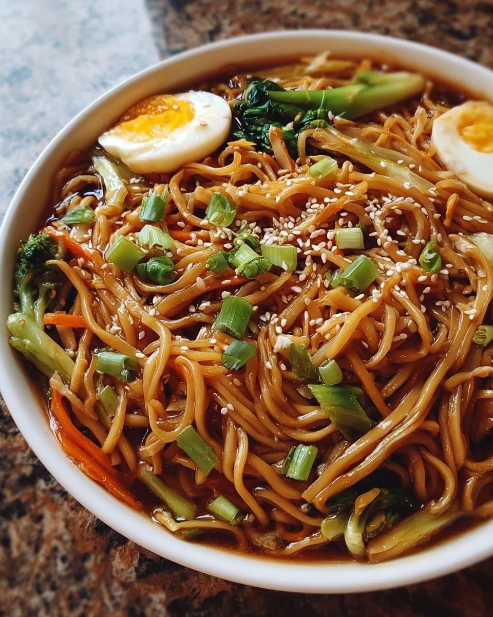 One-Pot Sweet Soy Noodles