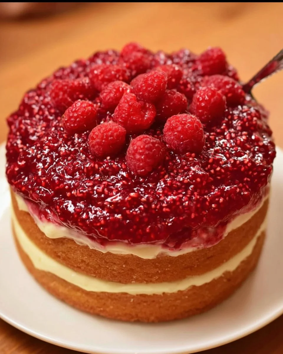 Raspberry Cake Filling