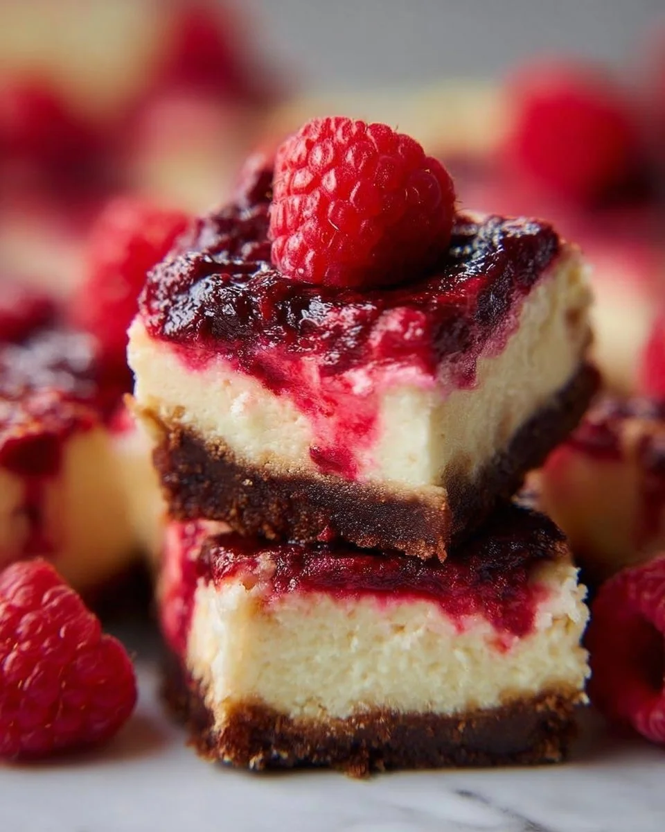 Raspberry Cheesecake Bars