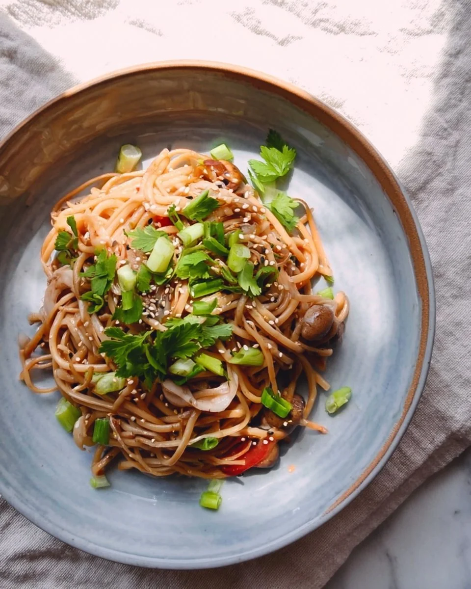Sesame Ginger Noodles