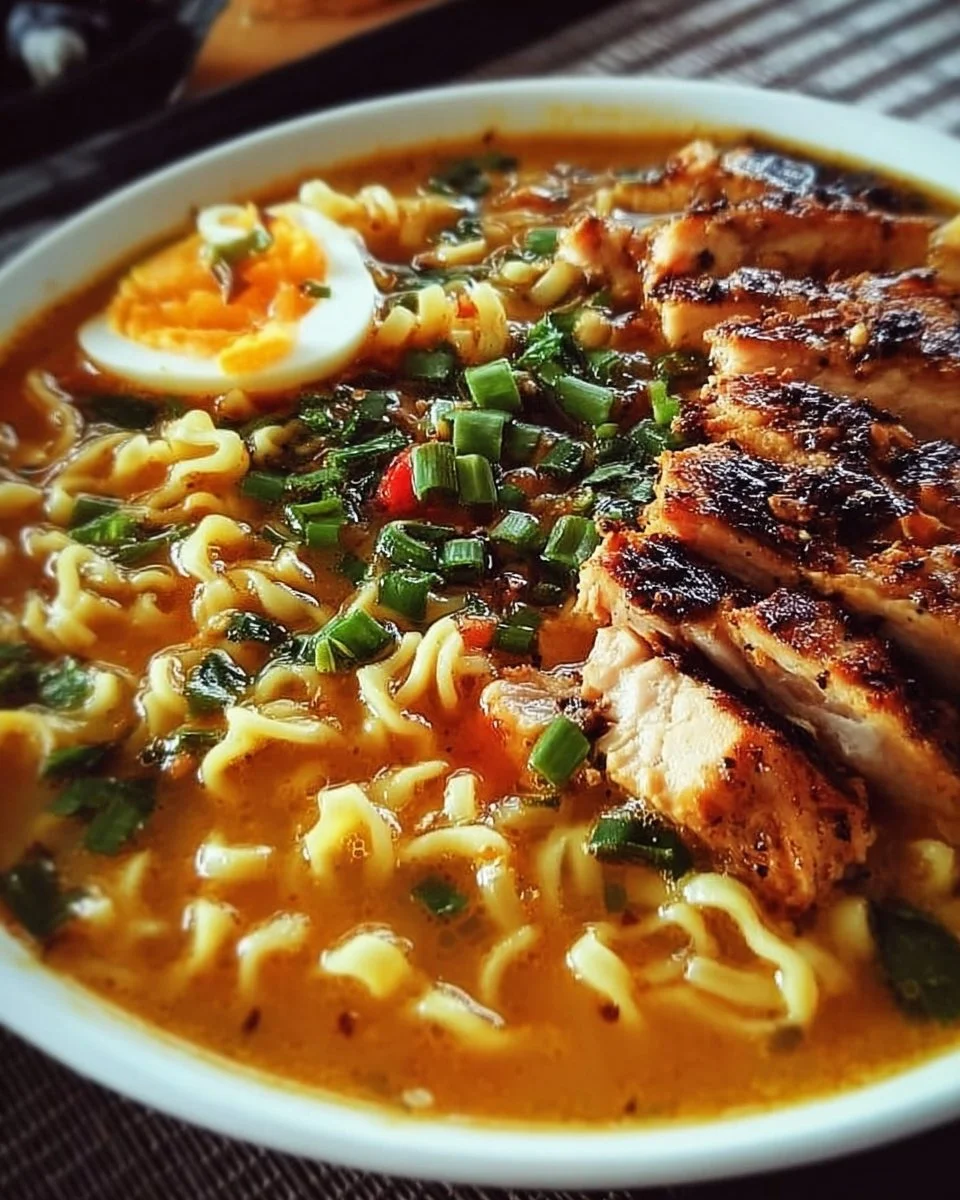 Spicy Chicken Noodle Soup