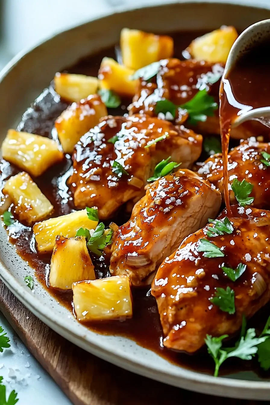 Sweet Hawaiian Crockpot Chicken