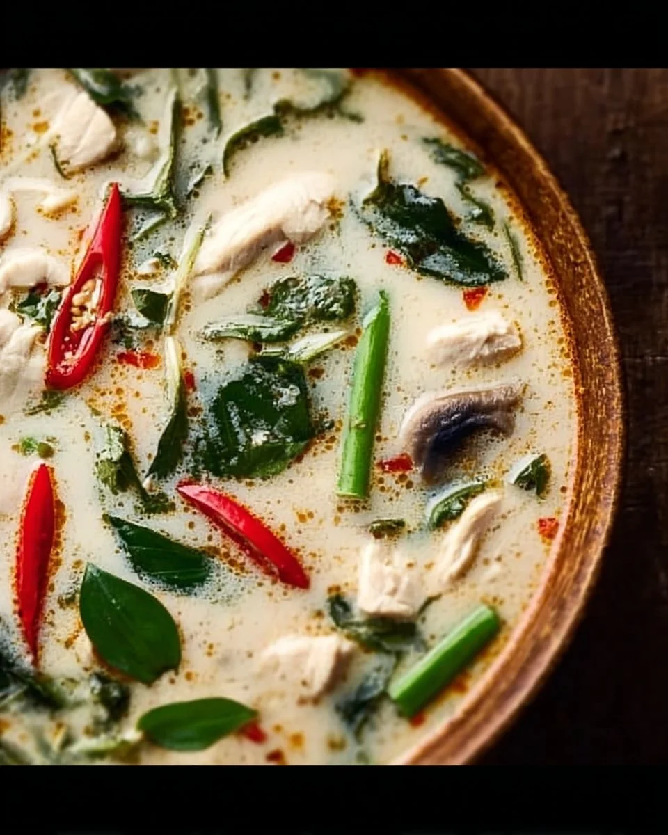 Tom Kha Gai Thai Coconut Soup
