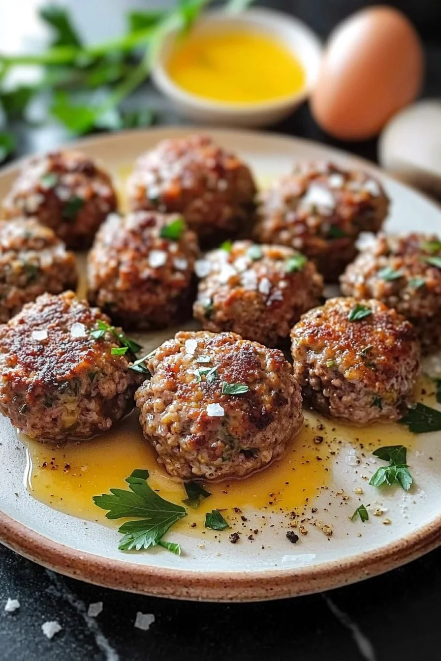 Traditional Beef Meatballs