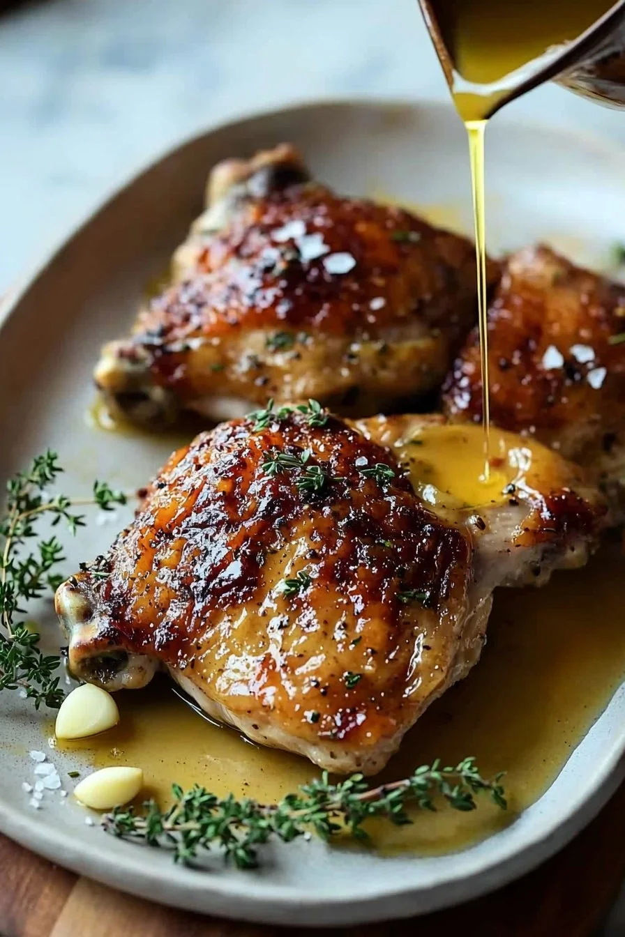 Turkey Thighs Dijon Style