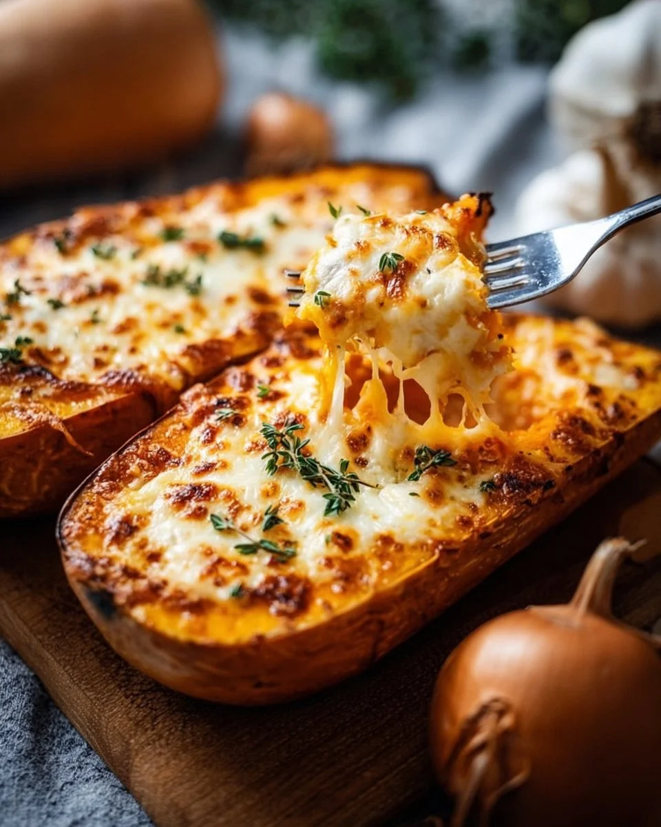 Twice Baked Butternut Squash