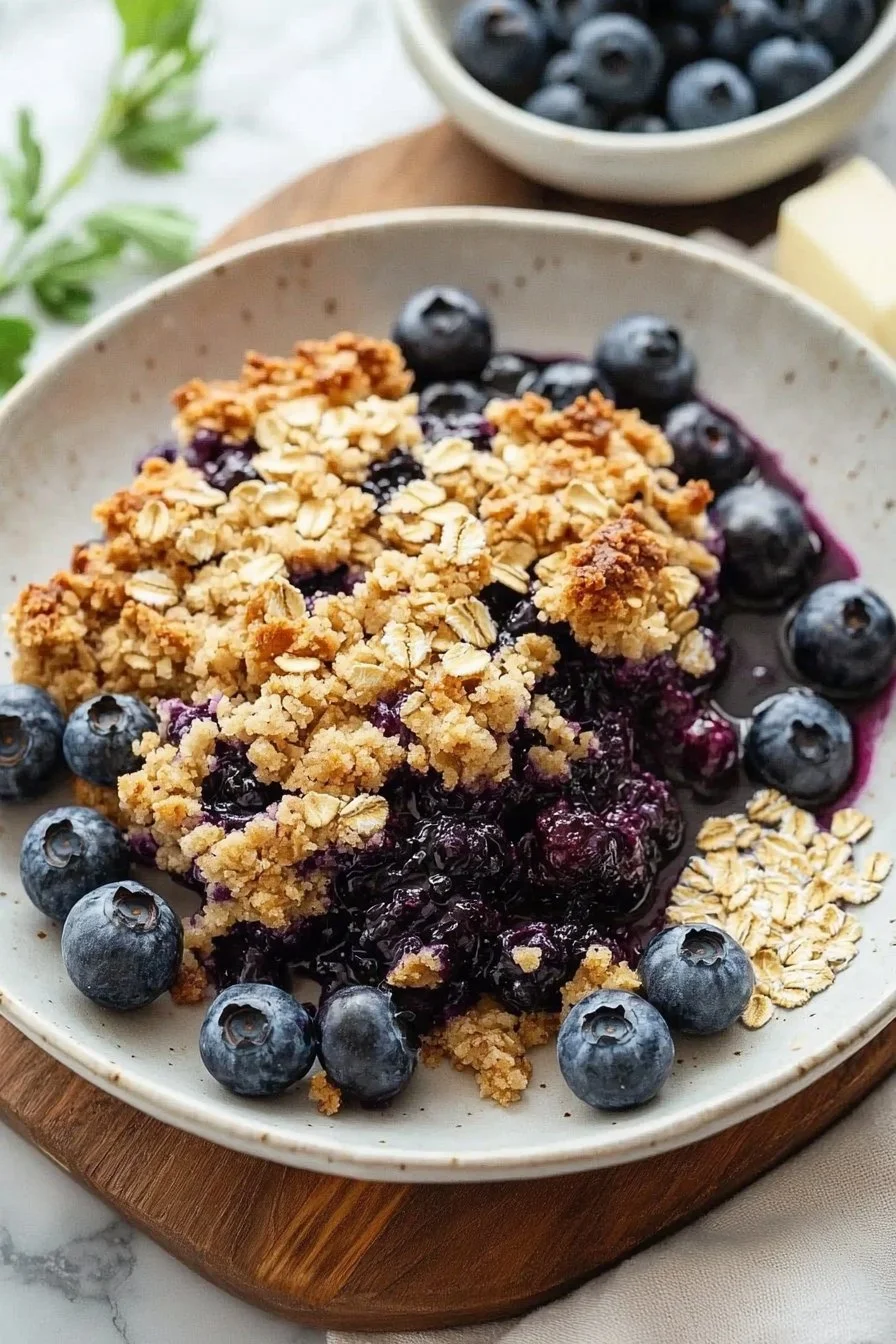 Amazing Blueberry Crisp