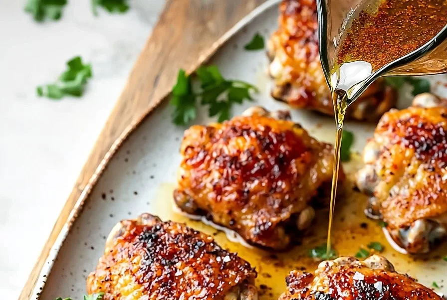 Baked Chicken Thighs