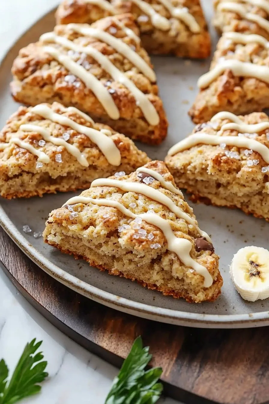Banana Bread Scones