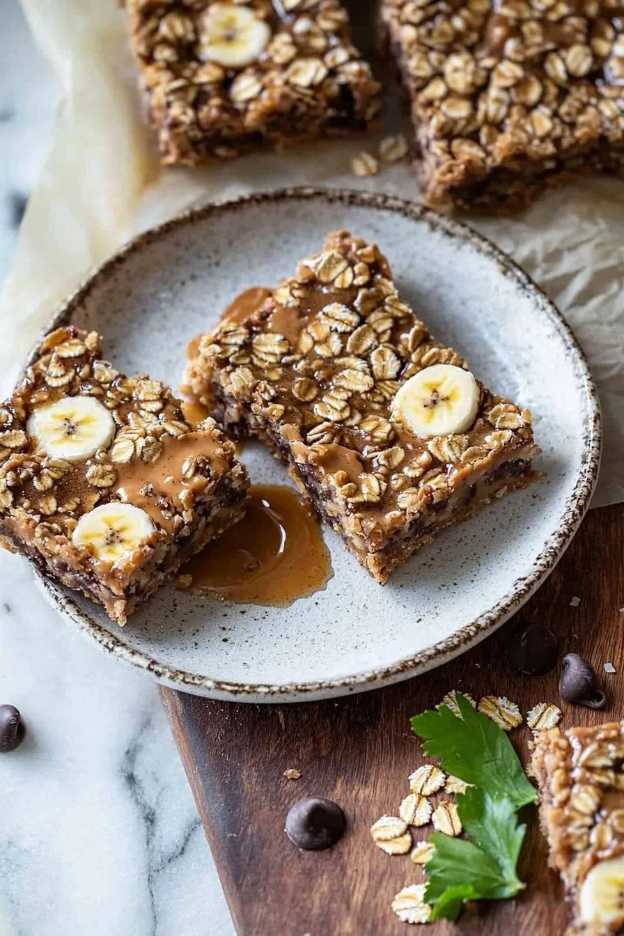 Banana Oatmeal Bars