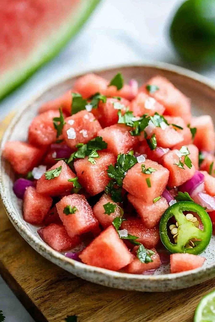 Best Watermelon Salsa
