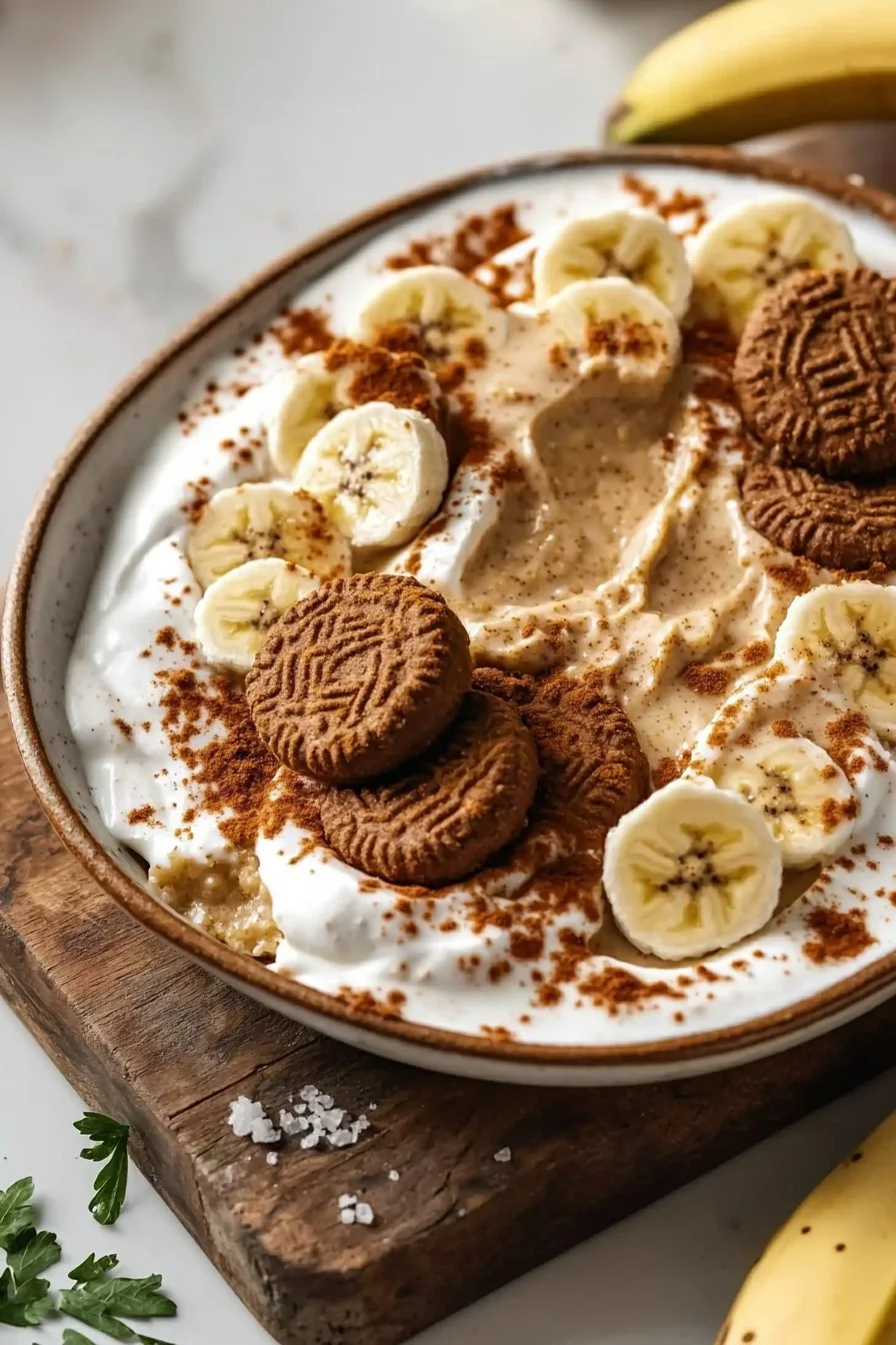 Biscoff Banana Pudding