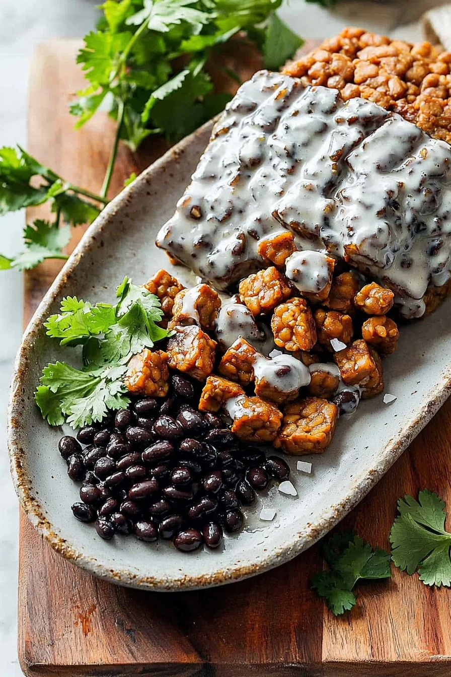 Black Bean Tempeh