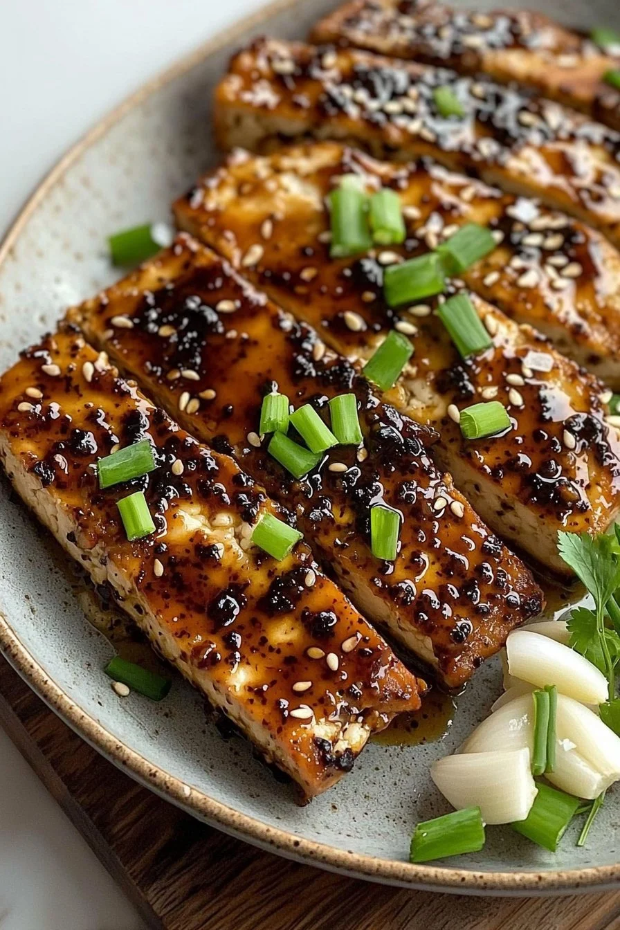 Black Pepper Tofu 'Chicken' Steaks