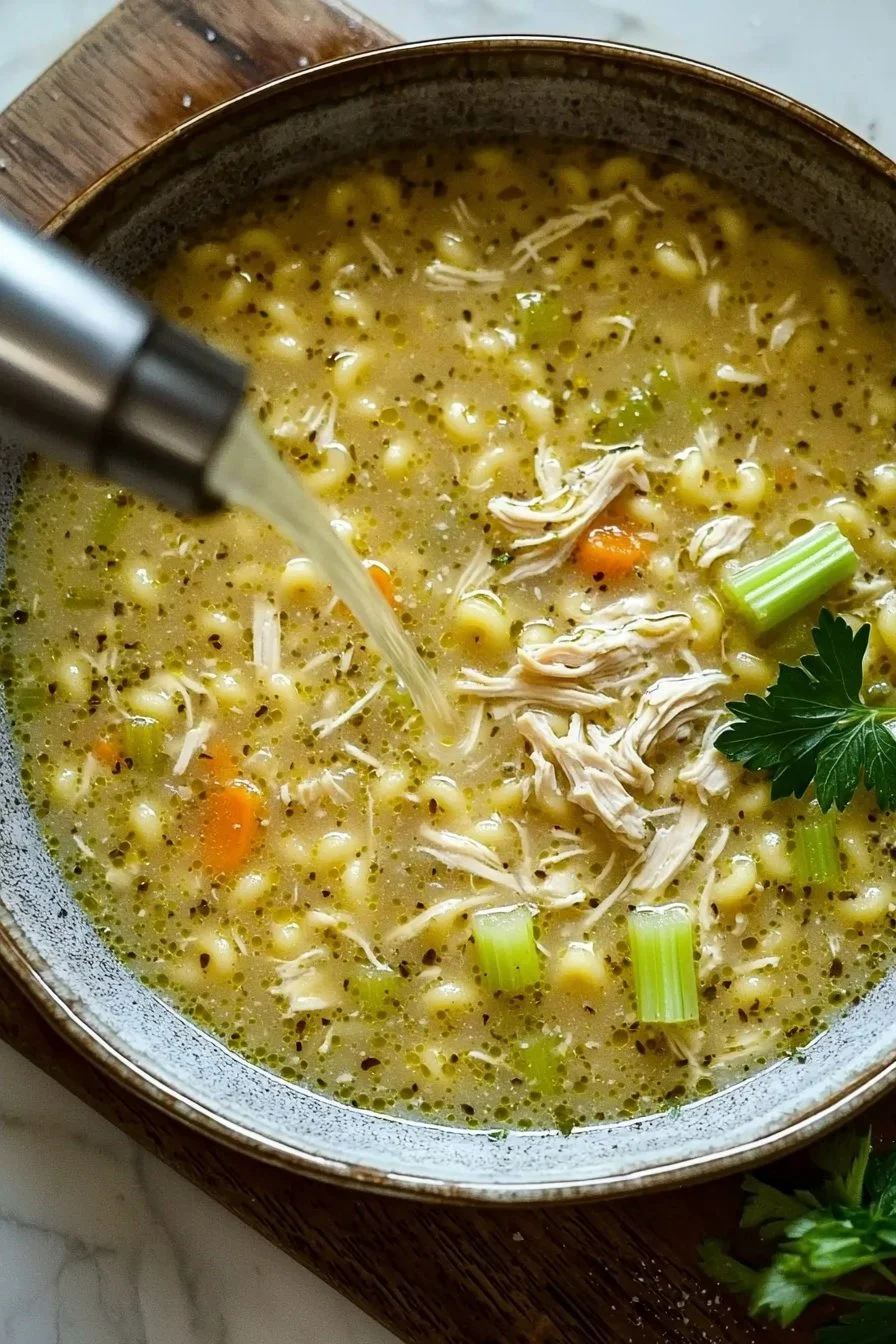 Chicken Pastina Soup
