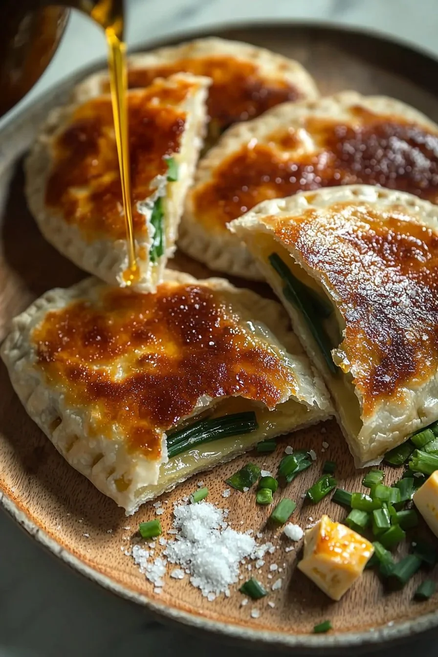 Chinese Chive Pies or Pockets