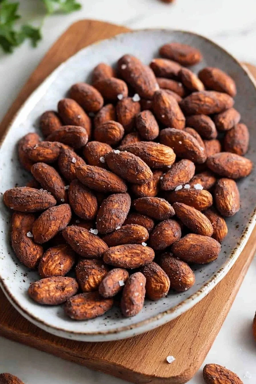 Cocoa Roasted Almonds