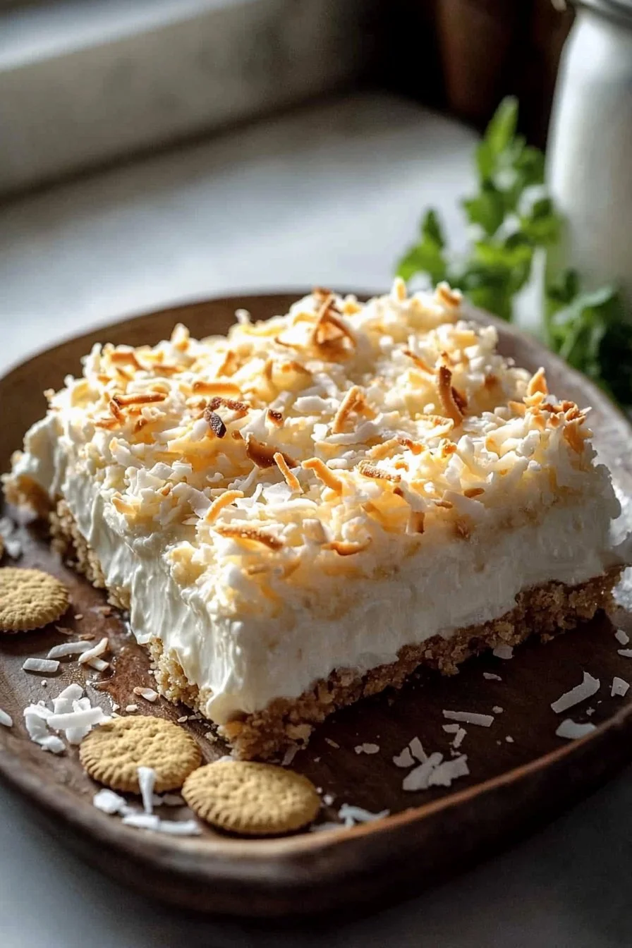 Coconut Cream Dream Bars