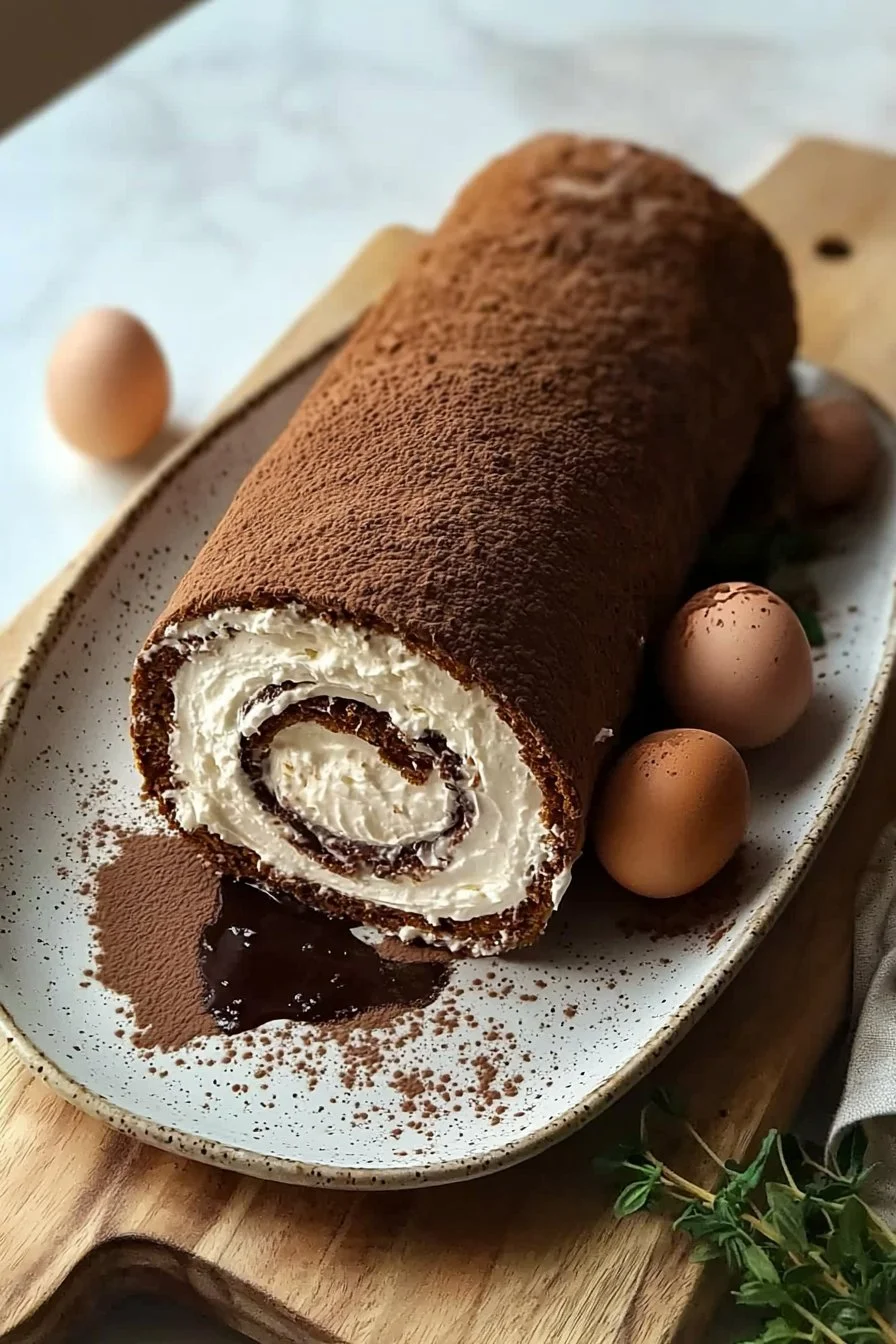 Coffee Swiss Roll