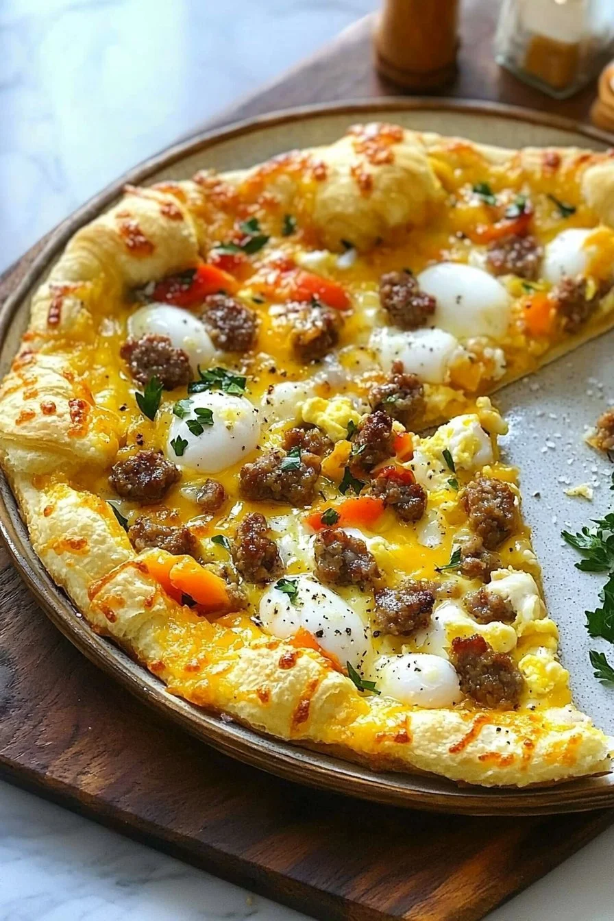 Crescent Roll Breakfast Pizza
