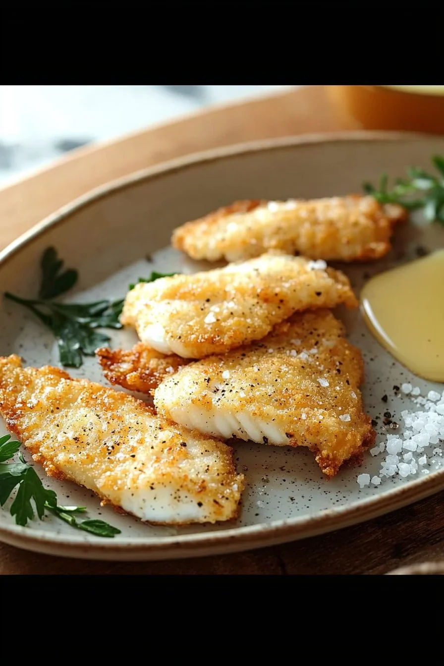 Crispy Pan Fried Haddock
