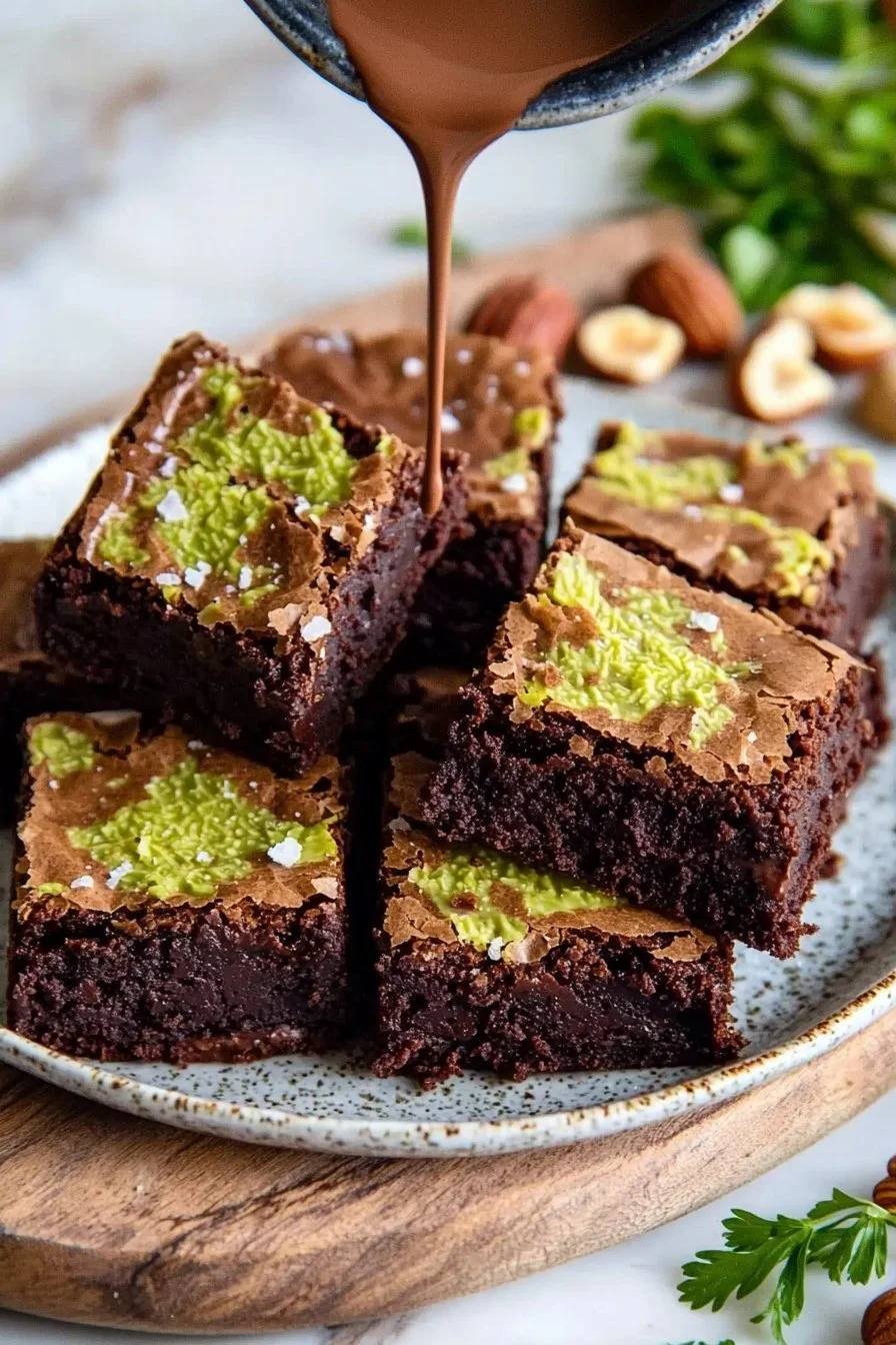 Dubai Chocolate Brownies