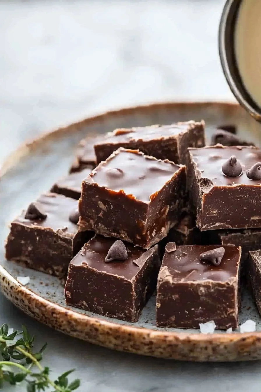 Easy 2 Ingredient Fudge Recipe