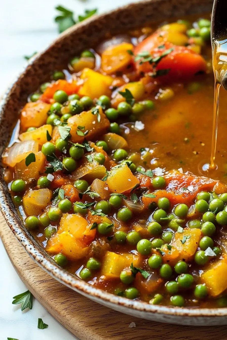 Easy Greek Peas Stew