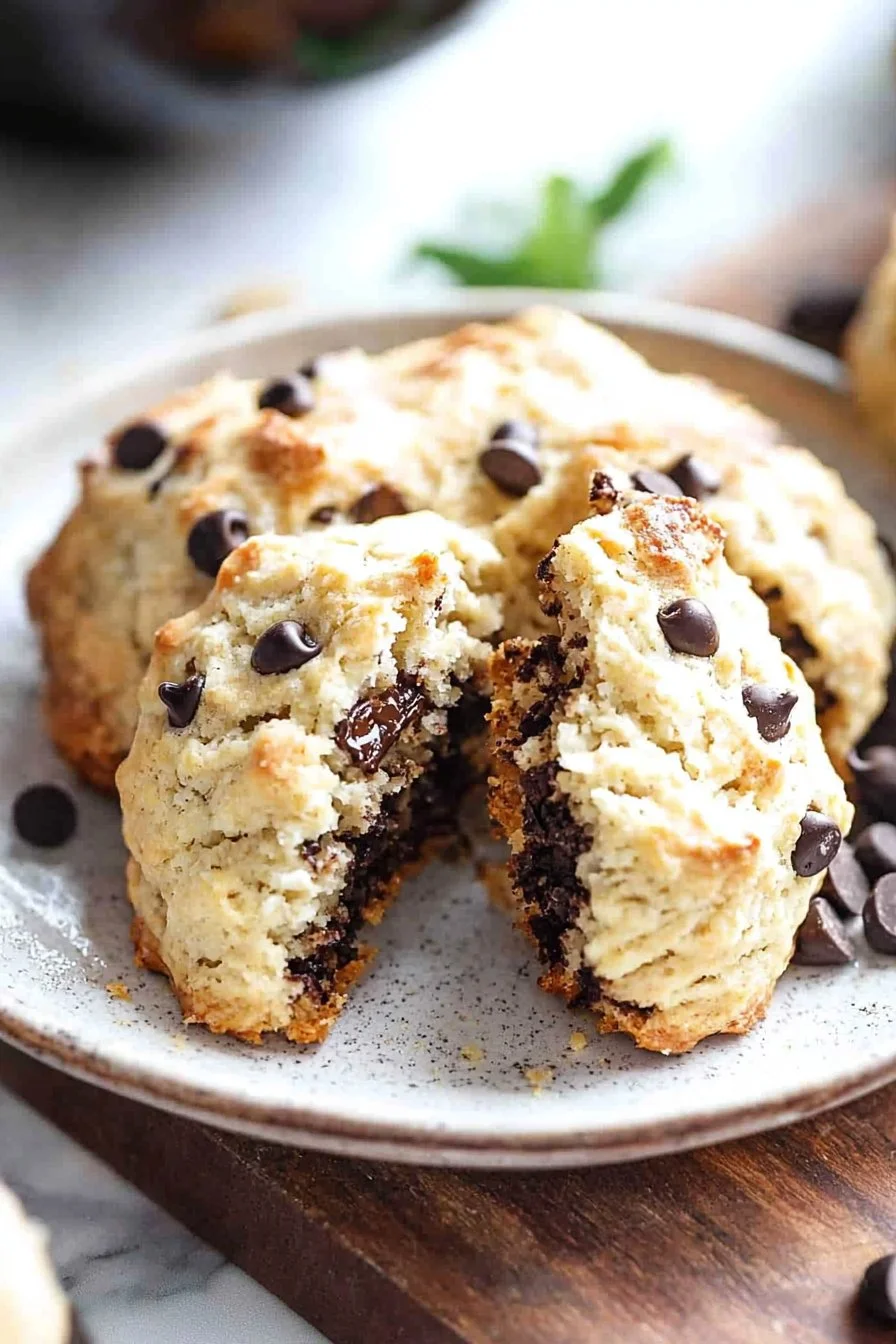 Espresso Chocolate Chip Scones
