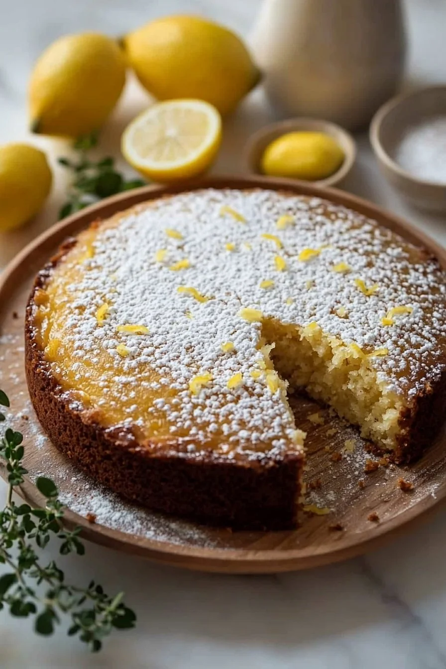 Flourless Lemon Almond Cake