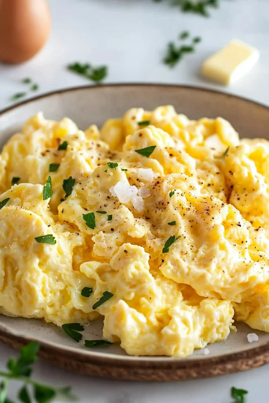 Fluffy Scrambled Eggs