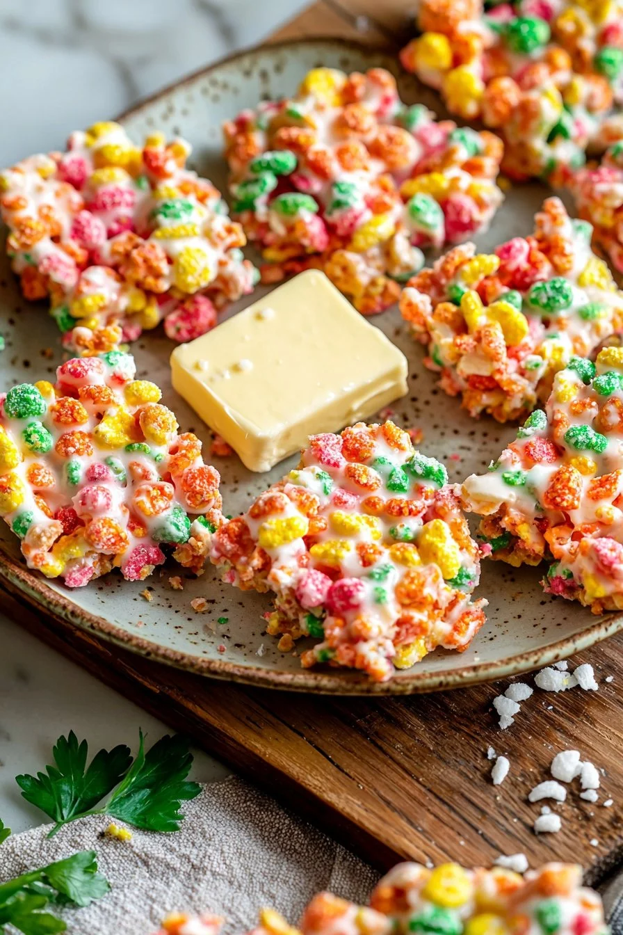 Fruity Pebbles Rice Krispie Treats