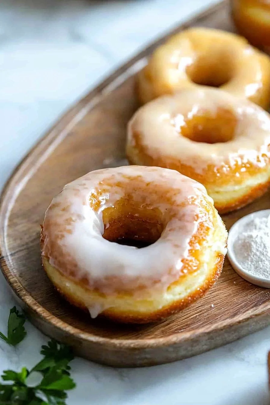 Glazed Air Fryer Donuts