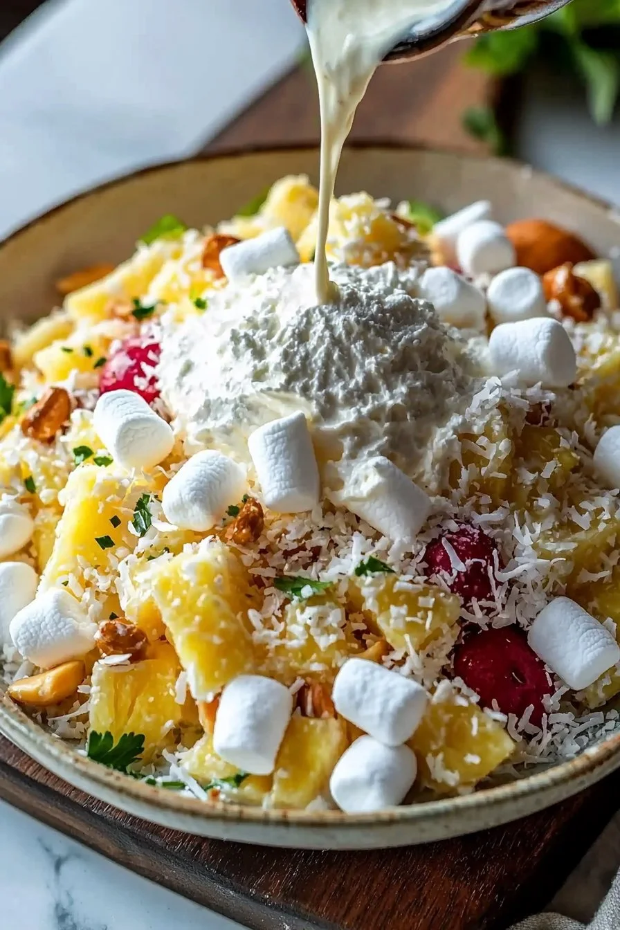 Hawaiian Cheesecake Salad