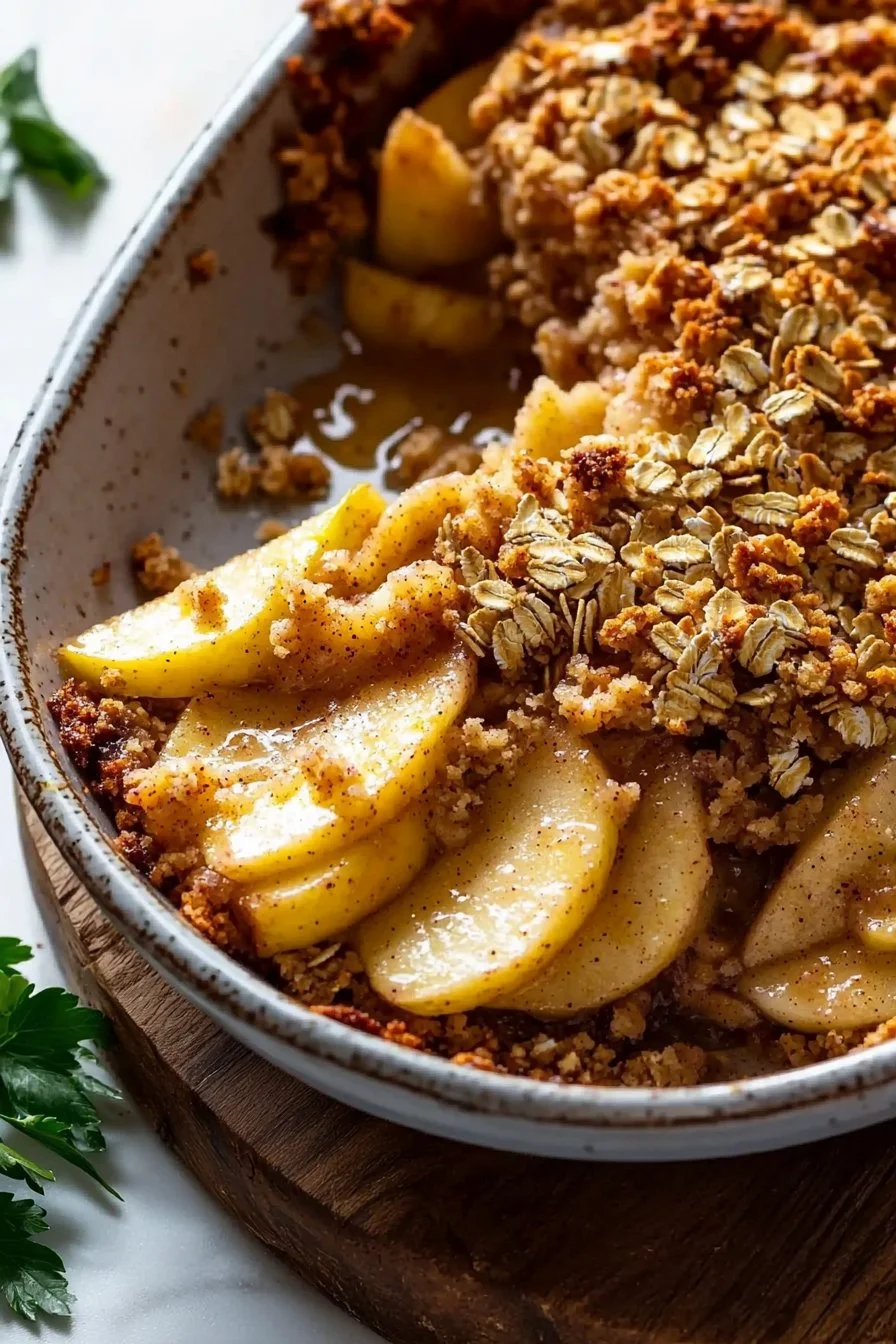 Healthy Apple Crisp