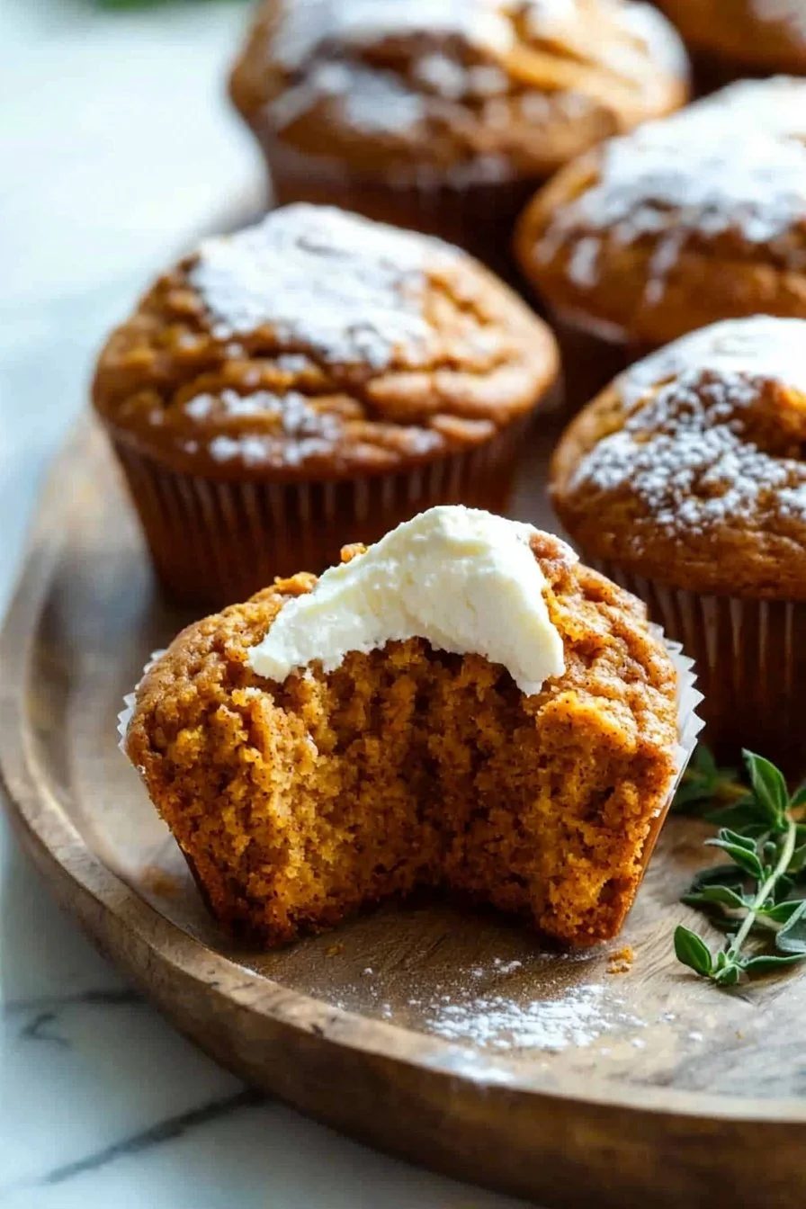 Homemade Starbucks Pumpkin Cream Cheese Muffins