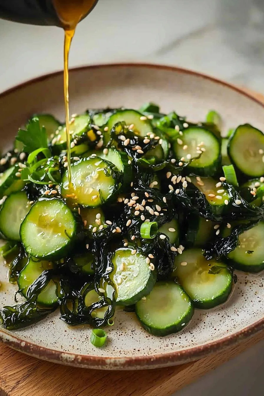 Japanese Cucumber and Seaweed Salad