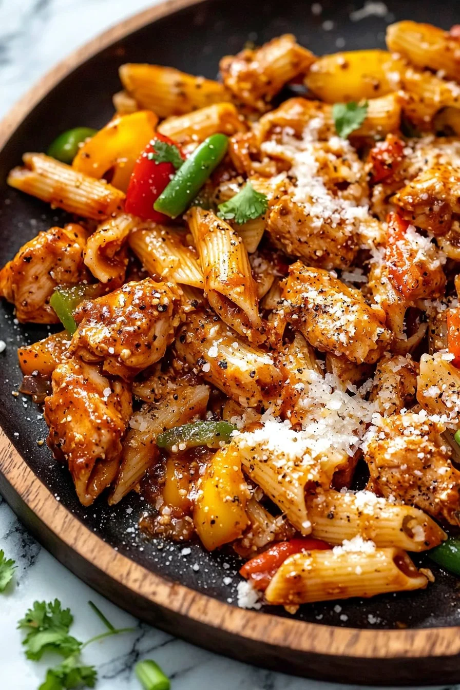 Jerk Chicken Rasta Pasta