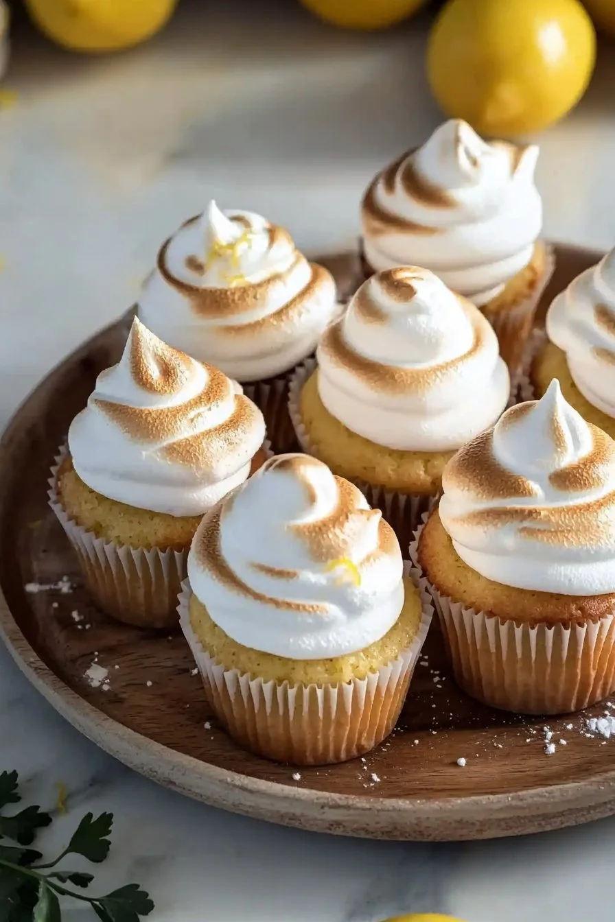 Lemon Meringue Cupcakes