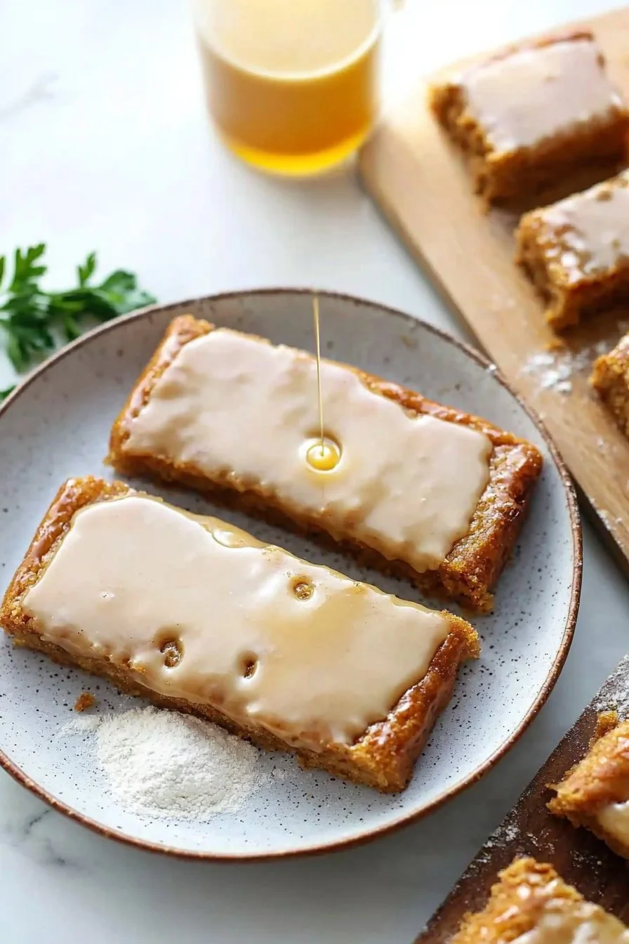 Maple Donut Bars From Scratch