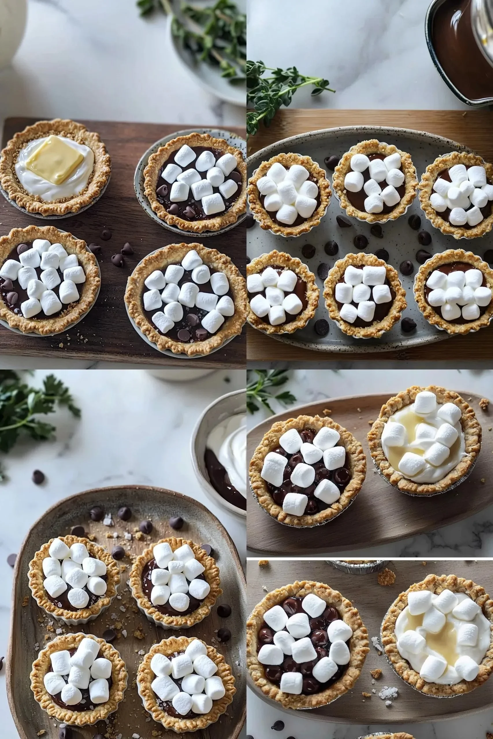 Mini S'mores Pies