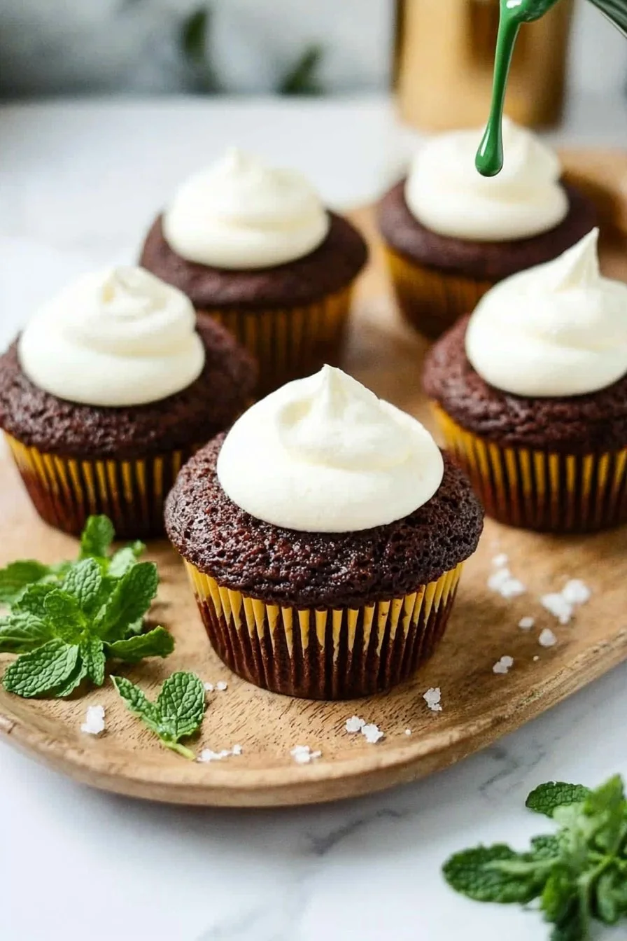 Mint Velvet Cupcakes