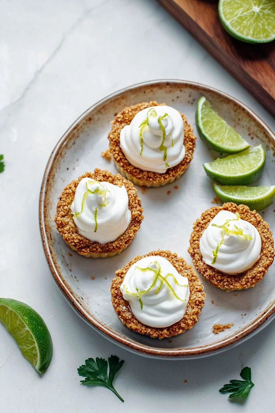 No-Bake Mini Key Lime Pies