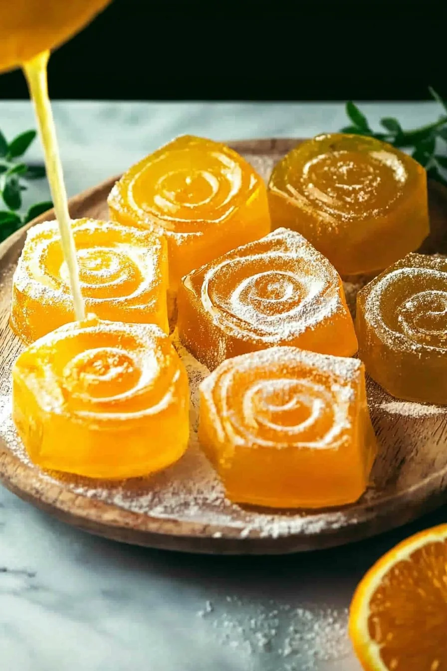 Orange Jelly Candy